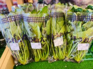 自家製ほうれん草